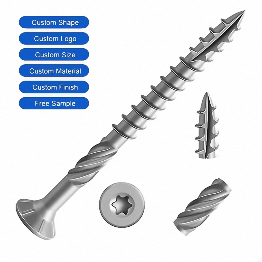 Stainless Steel Torx Star Drive Wood Screws
