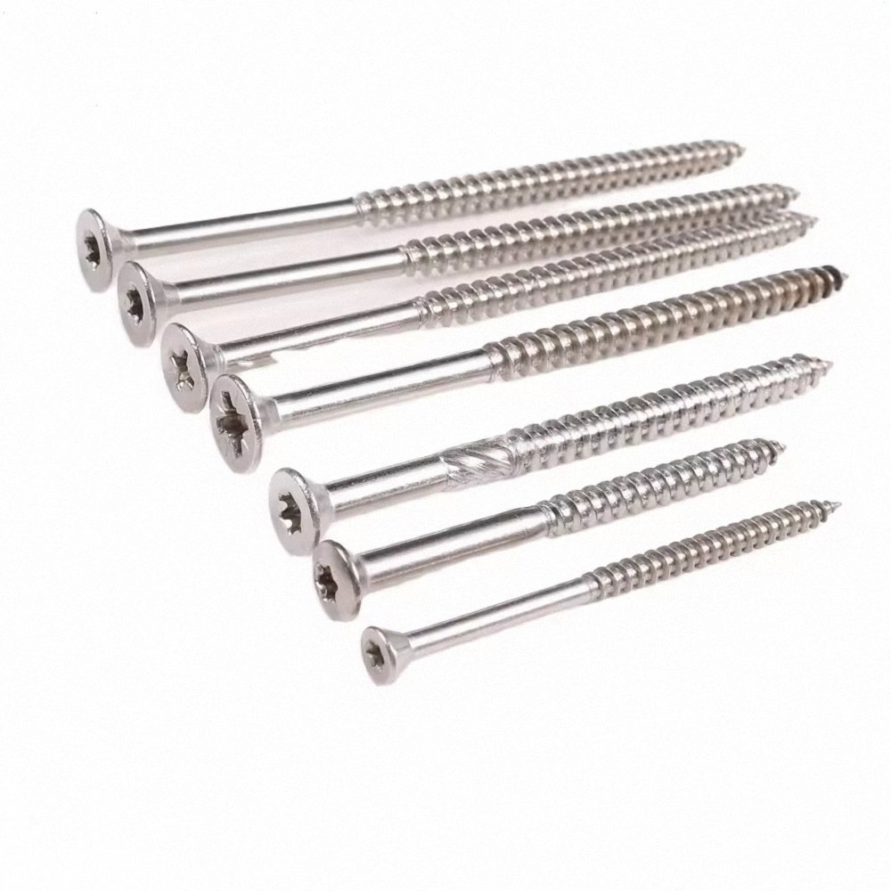 Stainless Steel Torx Star Drive Wood Screws