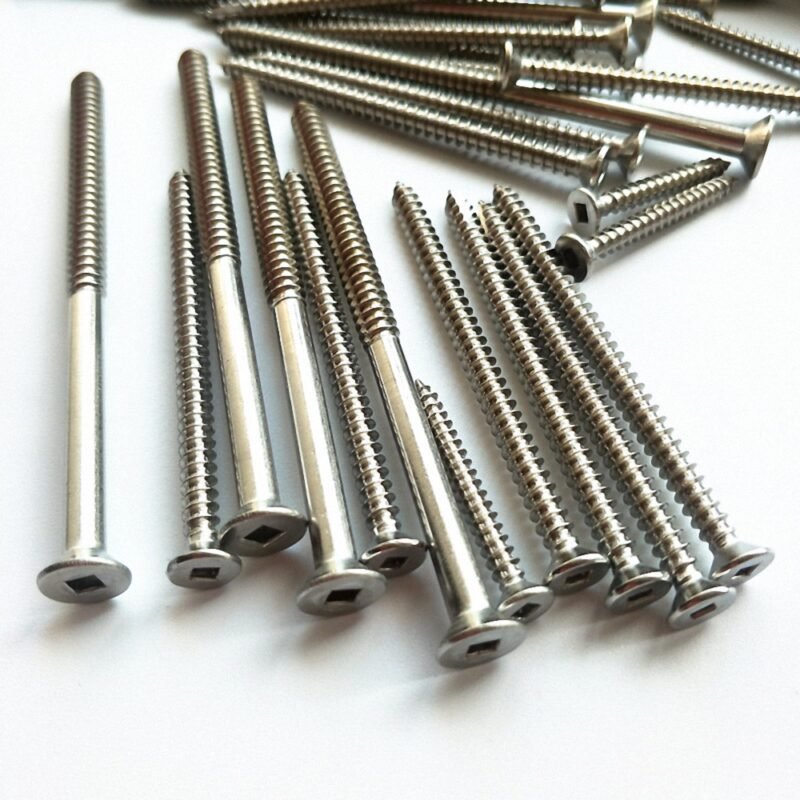 Star Drive Dual Flat Head Coarse Thread Construction Screws