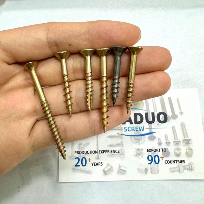 Star Drive Dual Flat Head Coarse Thread Construction Screws