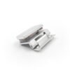 .01 Frameless Aluminum Pivot Shower Hinge For Bathroom Glass Door
