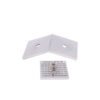 135 Degree Brass Wall Mounted Glass Clips Glass Door Hinge Clamp
