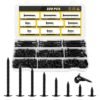 220 pcs Wood Screws Kit 01
