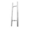 24" Customization Back-To-Back Ladder Brass Glass Door Pull Handle
