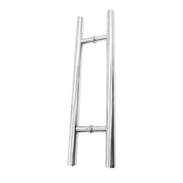 24" Customization Back-To-Back Ladder Brass Glass Door Pull Handle 1 24" Customization Back-To-Back Ladder Brass Glass Door Pull Handle