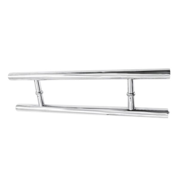 24" Customization Back-To-Back Ladder Brass Glass Door Pull Handle