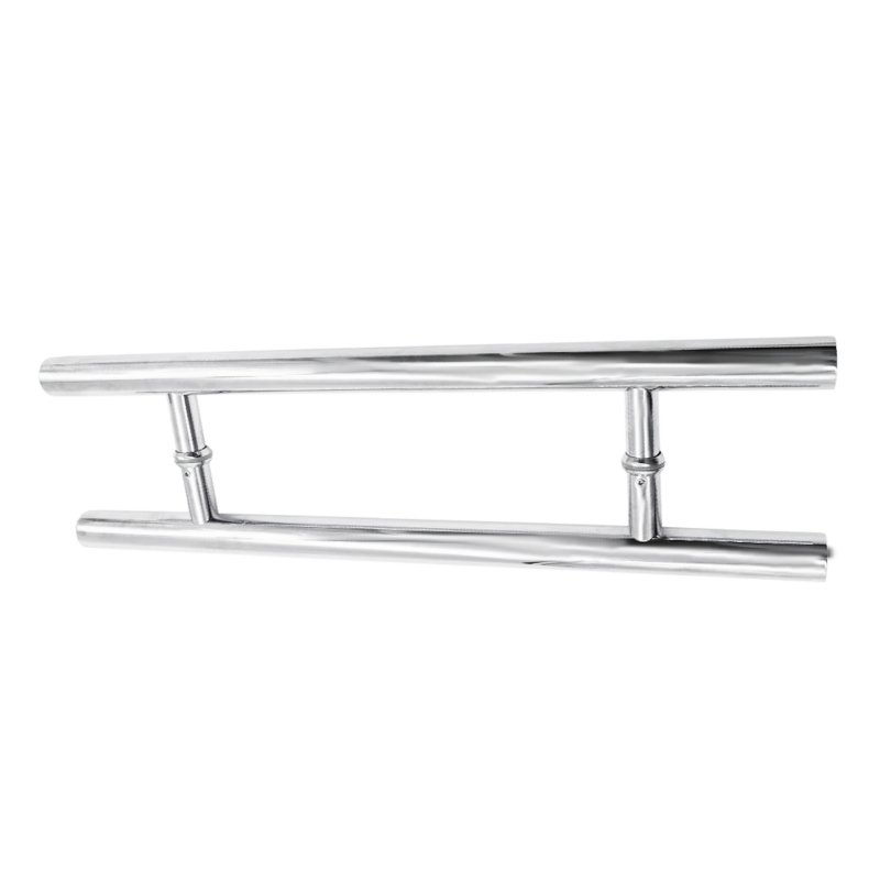 24" Customization Back-To-Back Ladder Brass Glass Door Pull Handle
