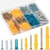 270 pcs Wood Screws Kit