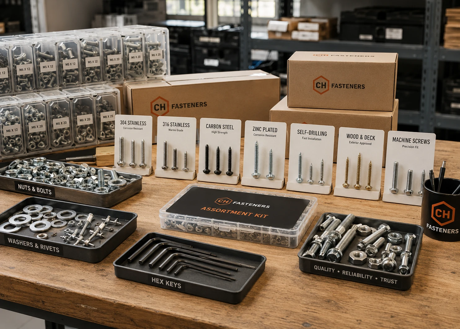 OEM packaging mixed product orders and export shipment preparation
