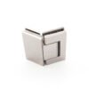 Adjustable 135 Degree Glass To Glass Chrome Stainless Steel Door Hinges
