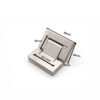 Adjustable 135 Degree Glass To Glass Chrome Stainless Steel Door Hinges