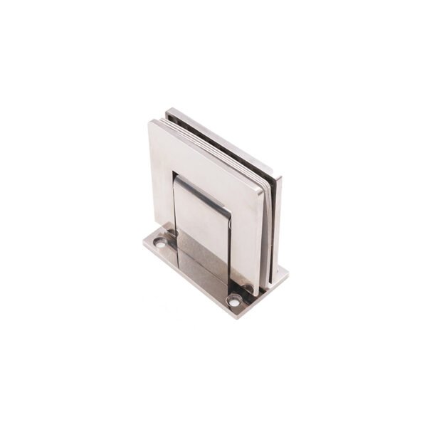 Adjustable Cushion Wall Mounted Stainless Steel Hinge Glass Bathroom Accessories