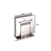 Adjustable Cushion Wall Mounted Stainless Steel Hinge Glass Bathroom Accessories