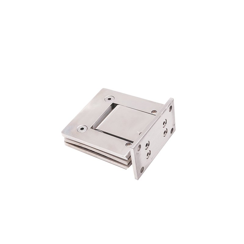 Adjustable Cushion Wall Mounted Stainless Steel Hinge Glass Bathroom Accessories