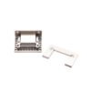 Adjustable Glass Hardware Wall Mount Ss304 Glass Door Hinges