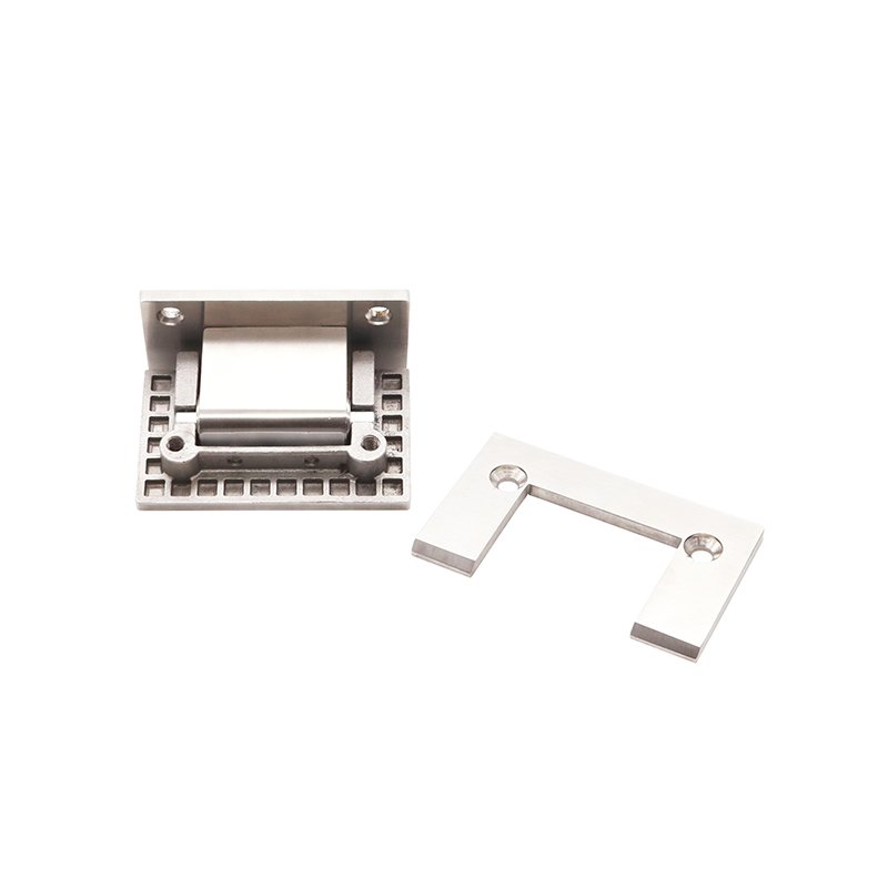 Adjustable Glass Hardware Wall Mount Ss304 Glass Door Hinges