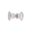 Back-To-Back Circle Door Handle Knob Shower Glass Accessory