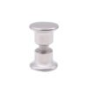 Back-To-Back Circle Door Handle Knob Shower Glass Accessory