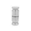 Back-To-Back Circle Door Knob Shower Glass Hardware 1 Back-To-Back Circle Door Knob Shower Glass Hardware