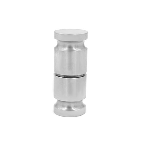 Back-To-Back Circle Door Knob Shower Glass Hardware