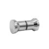 Back To Back Circle Glass Bathroom Door Knob Handles Luxury