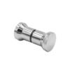 Back To Back Circle Glass Bathroom Door Knob Handles Luxury
