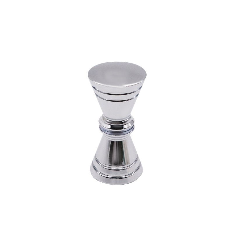 Back-To-Back Conical Door Knob Shower Glass Handle Hardware