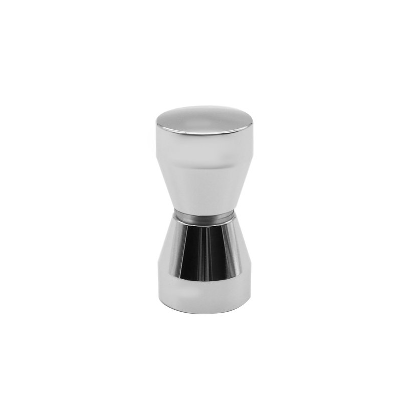 Back-To-Back Conical Door Knob Tempered Glass Sliding Door Handles