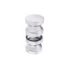 Back-To-Back Fluted Door Knob Brass Luxury Glass Sliding Door Handles