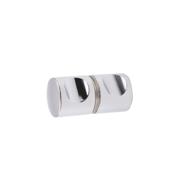 Back-To-Back Fluted Door Knob Shower Room Glass Luxury Handles