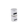 Back-To-Back Fluted Door Knob Shower Room Glass Luxury Handles 3 Back-To-Back Fluted Door Knob Shower Room Glass Luxury Handles