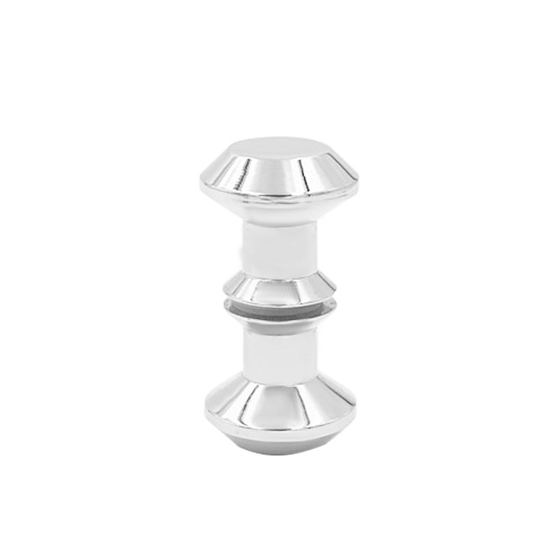 Back-To-Back Fluted Door Knob Sliding Glass Door Handle Hardware