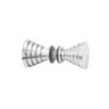 Back-To-Back Ring Door Knob Shower Room Door Luxury Handles