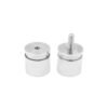 Back-To-Back Ring Tempered Glass Door Handle Knob Glass Accessory