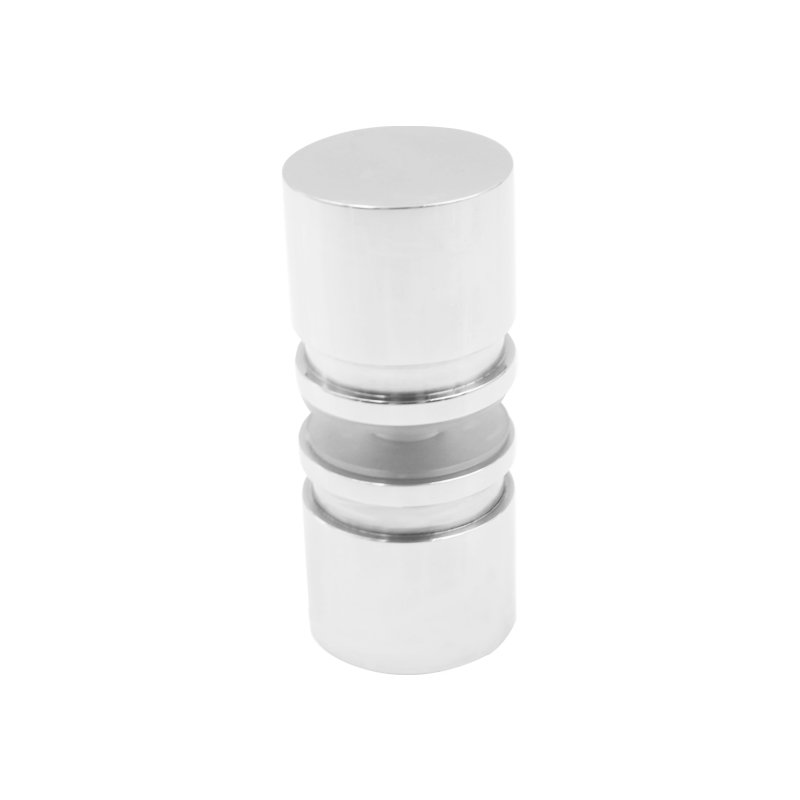 Back-To-Back Ring Tempered Glass Door Handle Knob Glass Accessory