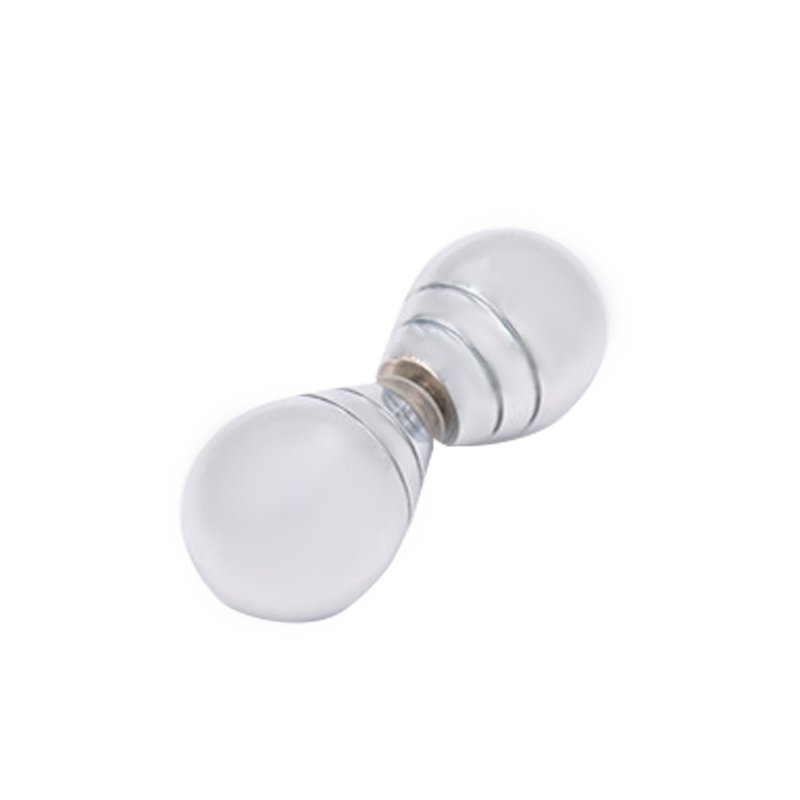Back-To-Back Spherical Shower Door Handles Knob Glass Hardware Factory