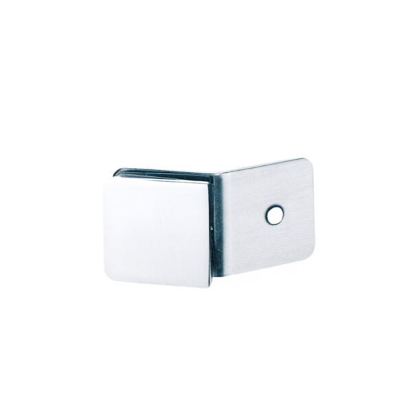Bathroom Clips Hardware 135 Degree Stainless Steel Wall Mounted Shower Glass Clamp