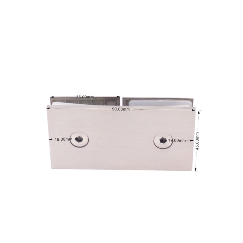 Bathroom Door Hardware 180 Degree Glass Clamp Accessories 2 Bathroom Door Hardware 180 Degree Glass Clamp Accessories