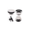Bathroom Shower Frameless Door Hardware Slide Rail System Sliding Door Roller Accessory Set