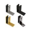 Brushed Nickel Glass Balustrade Railing Stair Handrails Clamp