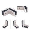 Brushed Nickel Glass Balustrade Railing Stair Handrails Clamp