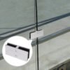 Brushed Nickel Glass Balustrade Railing Stair Handrails Clamp