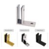 Brushed Nickel Glass Balustrade Railing Stair Handrails Clamp