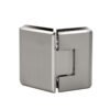 Brushed Nickel Solid Brass Bathroom Hinge Shower Door Hardwares