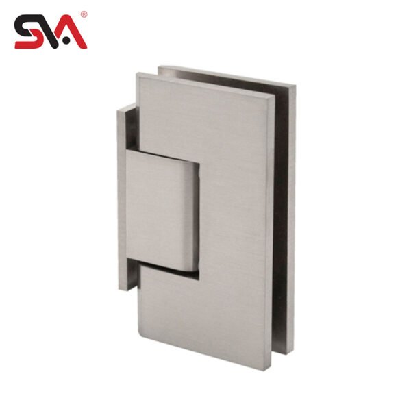 Brushed Nickel Solid Brass Bathroom Hinge Shower Door Hardwares