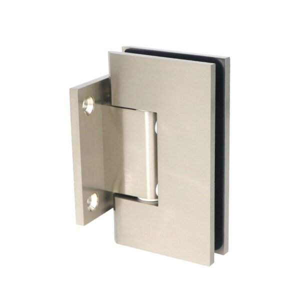 Brushed Nickel Solid Brass Shower Hinge Glass Door Hardwares