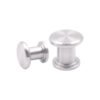 Classic Round Shower Door Glass Knob Handles Single-Sided
