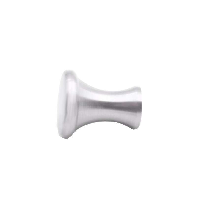 Classic Round Shower Glass Door Knob Handles Single-Sided