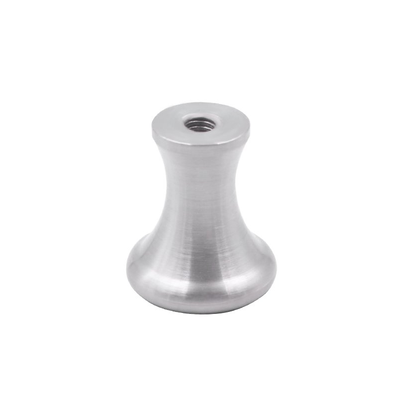 Classic Round Shower Glass Door Knob Handles Single-Sided