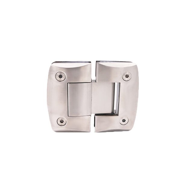Curved 180 Degree Glass To Glass Ss304 Ss316 Glass Door Hinges